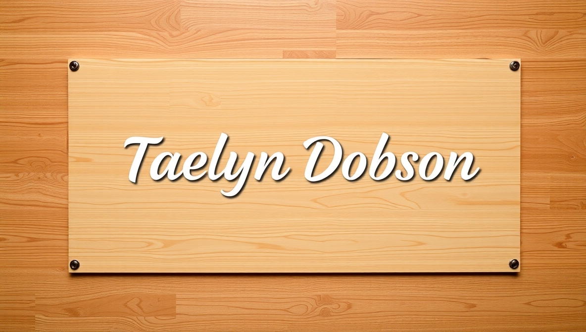 Taelyn Dobson: Alles, was Sie über ihr Leben und ihre Geschichte wissen müssen