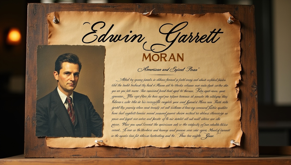 edwin garrett moran