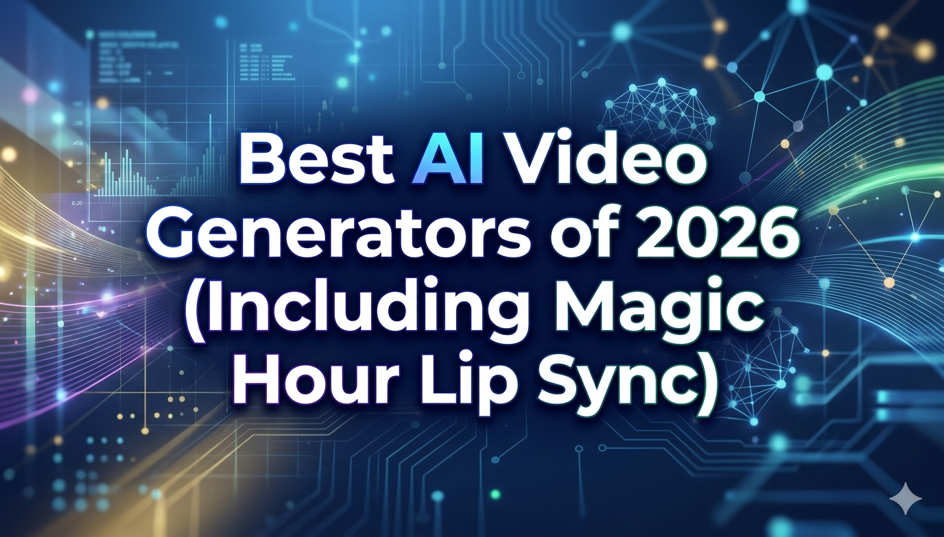 Best AI Video Generators of 2026 (Including Magic Hour Lip Sync)