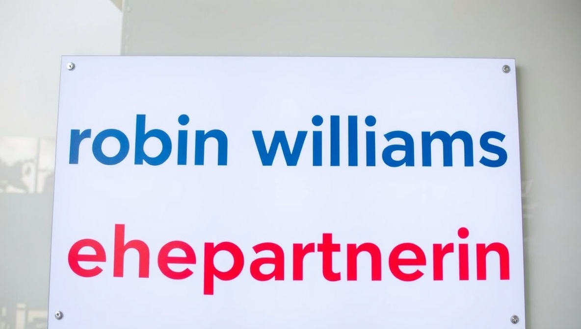 robin williams ehepartnerin